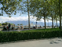 Lausanne Genfer See